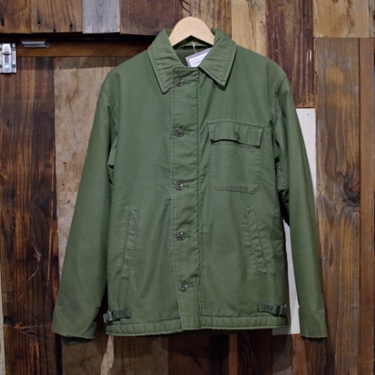 1970s US NAVY A-2 Deck Jacket / スモール !! 70年代 アメリカ海軍 