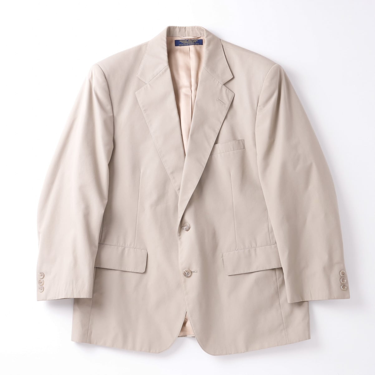未使用】70s BROOKS BROTHERS Made in USA Cotton blazer Jacket 