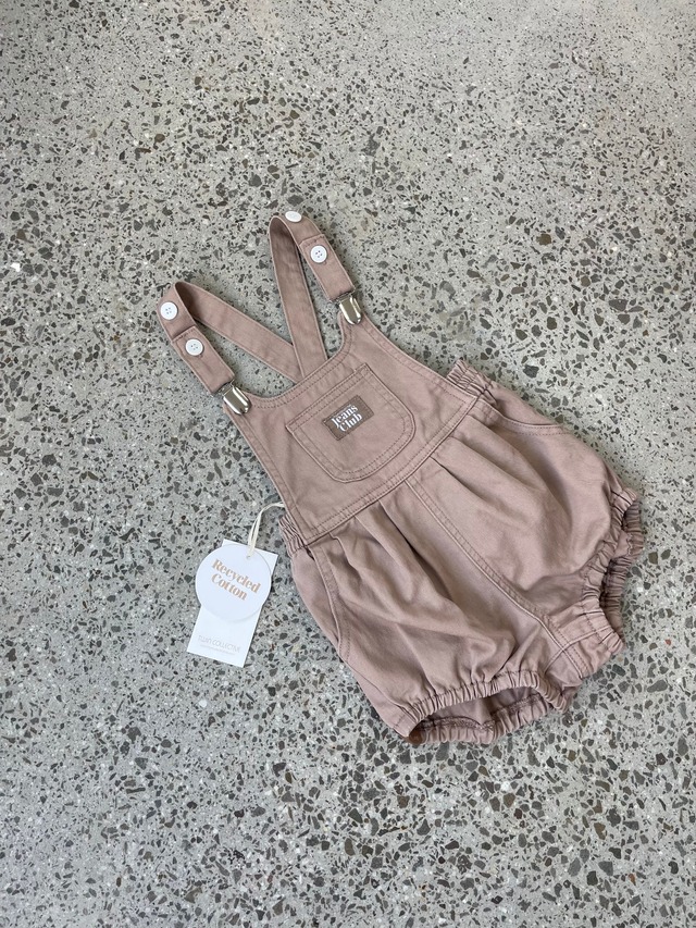 【TWIN COLLECTIVE】Bowie Bubble Romper - Latte Brown