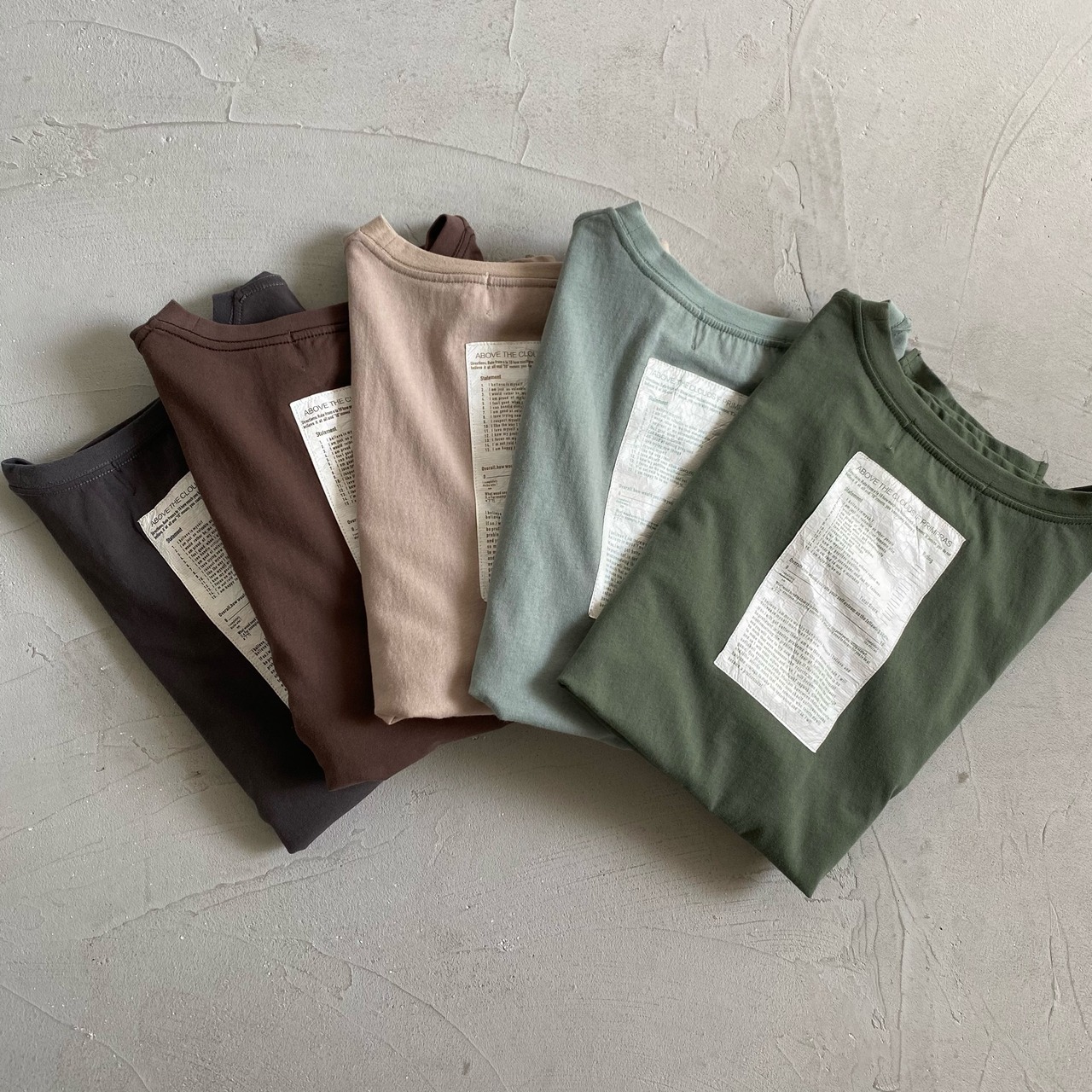 Back Wappen Logo over CS／mint