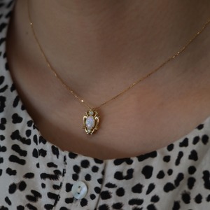 オパールK18YGペンダント【WEB限定】34035