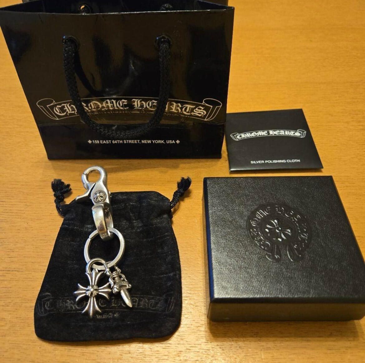 CHROME HEARTS クロムハーツ クリップキーホルダー | chromehearts