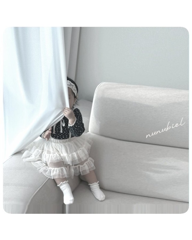 【 即納 】2025 秋新作 nunubiel ヌヌビエル ビビブラウス baby&kids