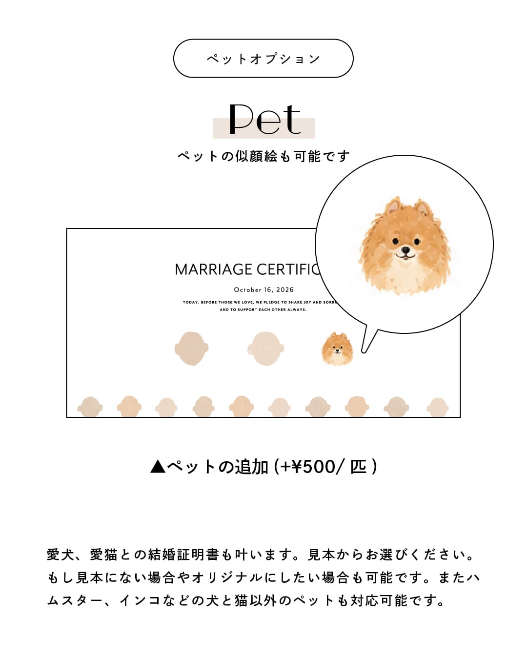寄せ書きボード | 結婚証明書 | 似顔絵 | yb2 | studio POPPY | 結婚式