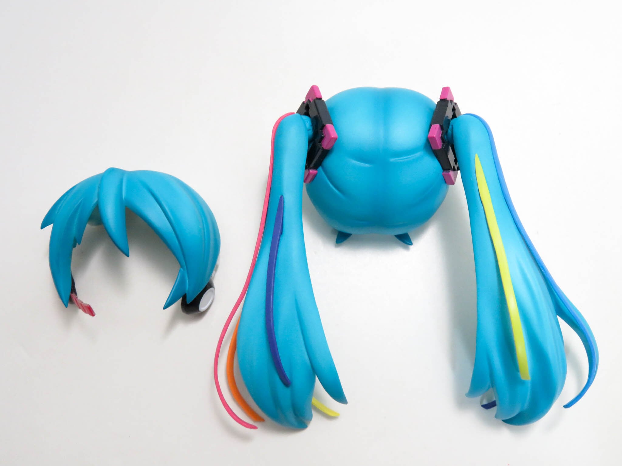 再入荷(A−ランク)【831】 初音ミク 10th Anniversary Ver. 髪パーツ ツインテール ねんどろいど