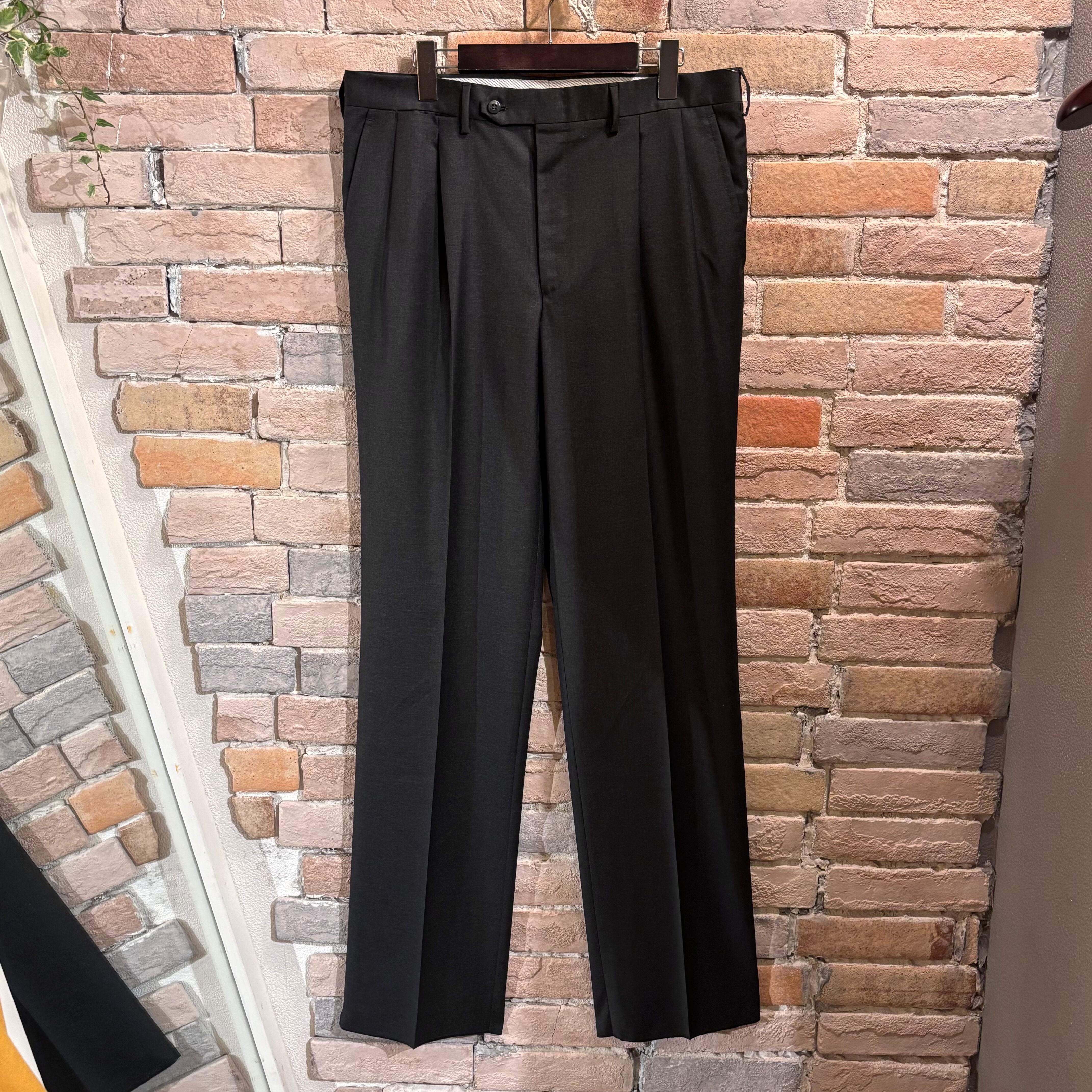 Gierre 未使用品 シルク100% ネクタイ ライトブルー×ブラウン