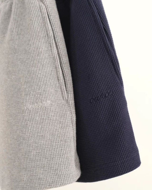 (予約) ounce / Waffle banding pants 2color