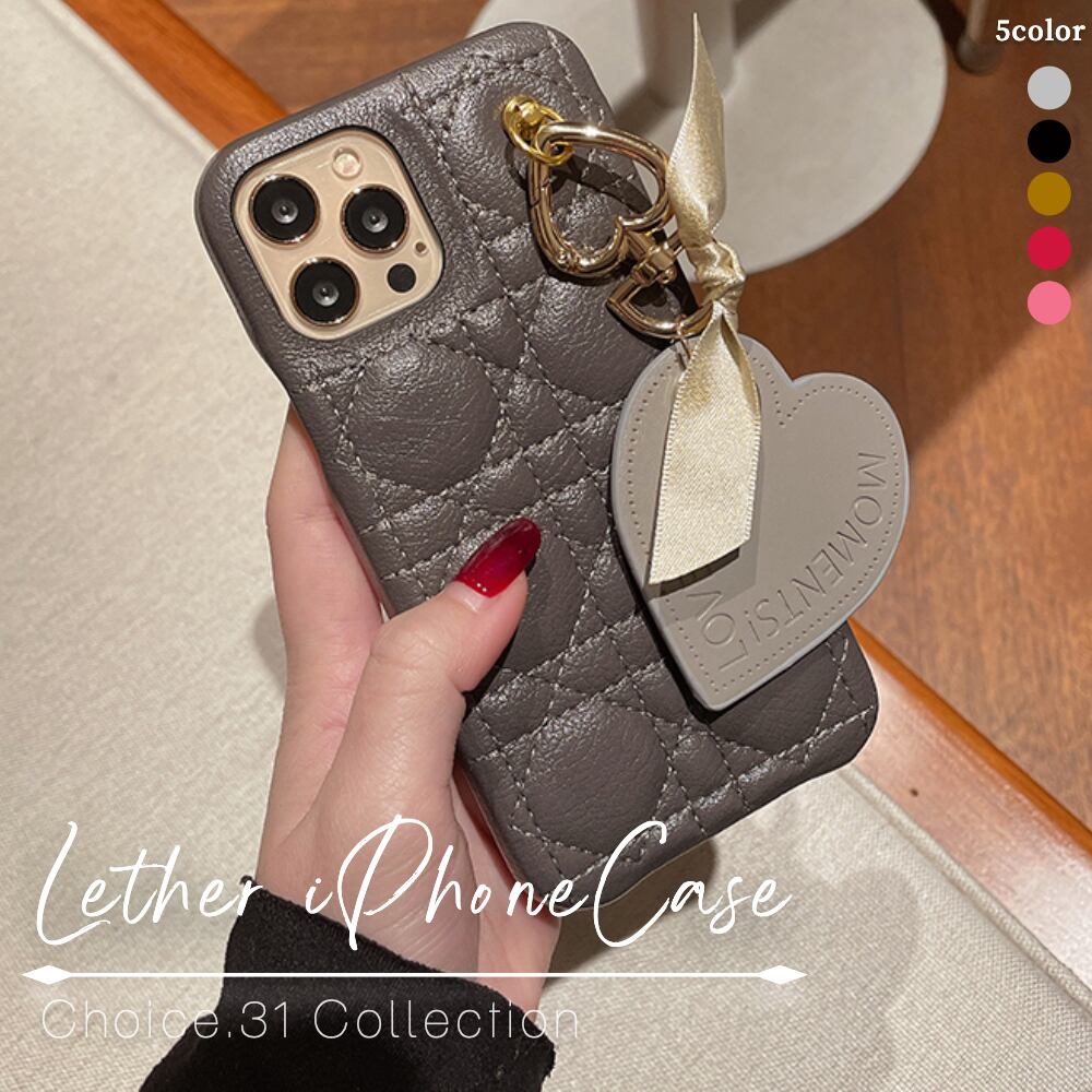 キルティング Iphoneケース チャーム付き チェーン ショルダー 本革 5色 Choice 31 レディースファッション通販 キルティング Iphoneケース チャーム付き チェーン ショルダー 本革 5色 Choice 31 レディースファッション通販