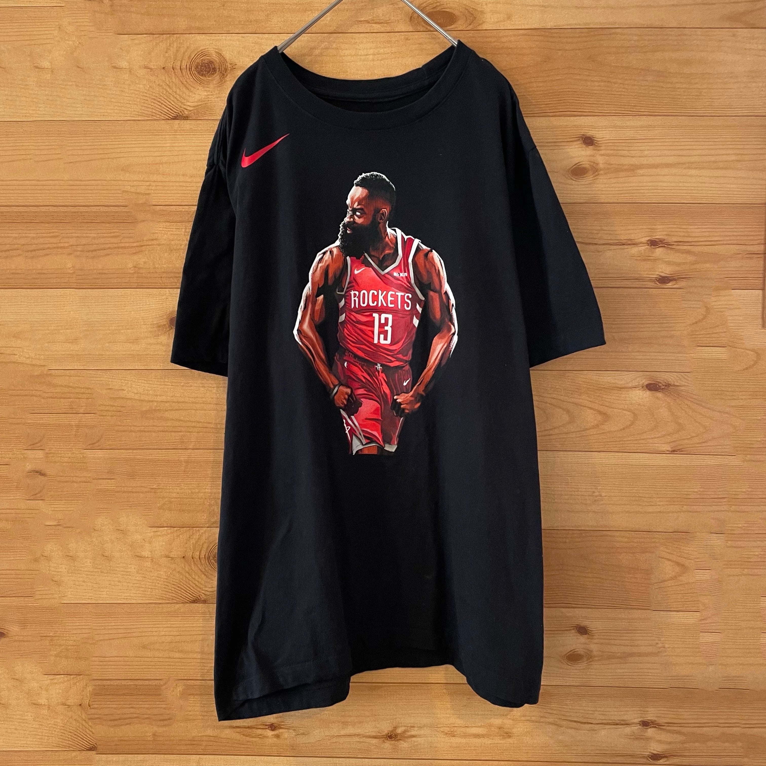 NIKE】NBA Houston Rockets Tシャツ バスケ イラスト ロケッツ XL