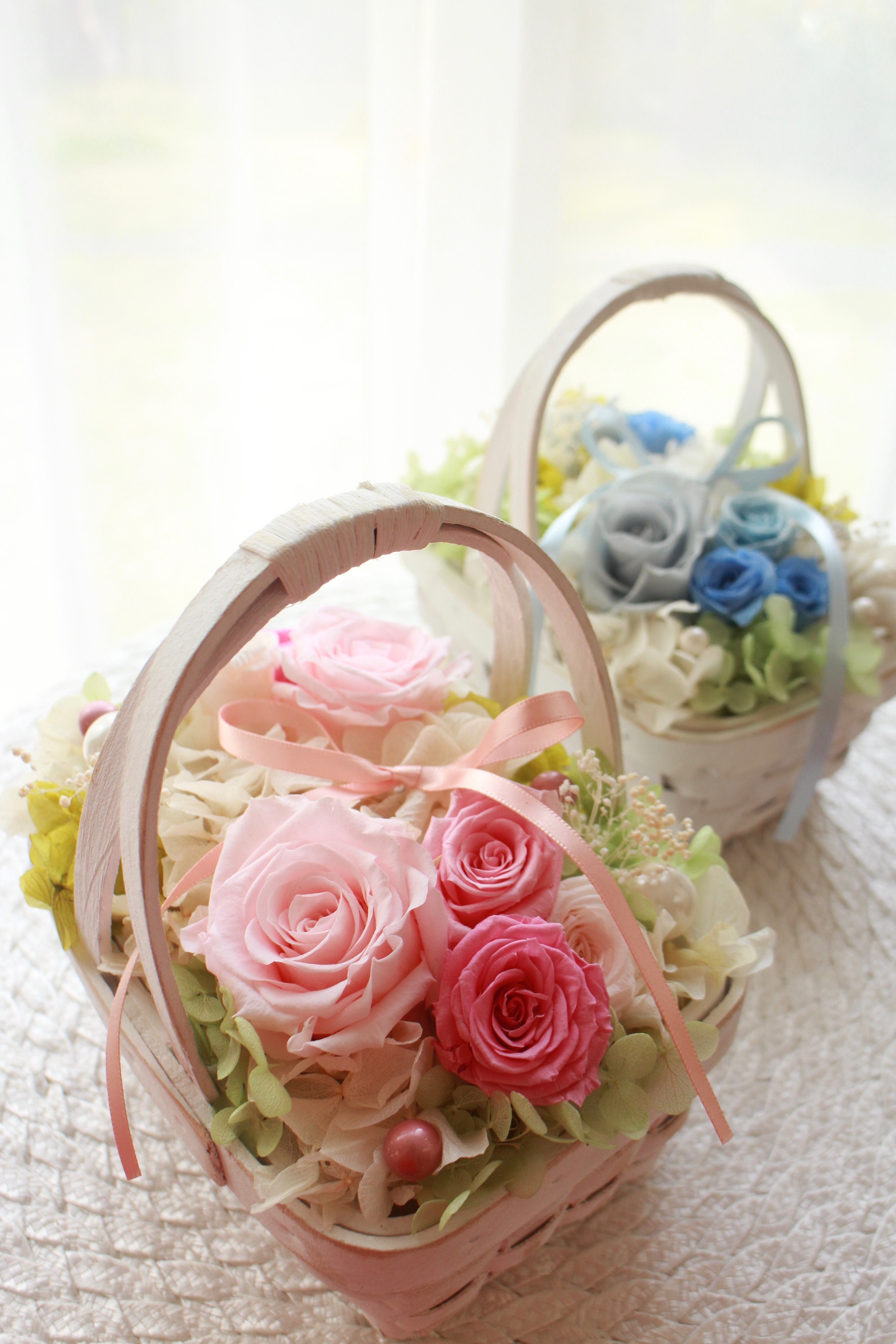 アンティーク紫陽花とユーカリのリース | Living Flowers
