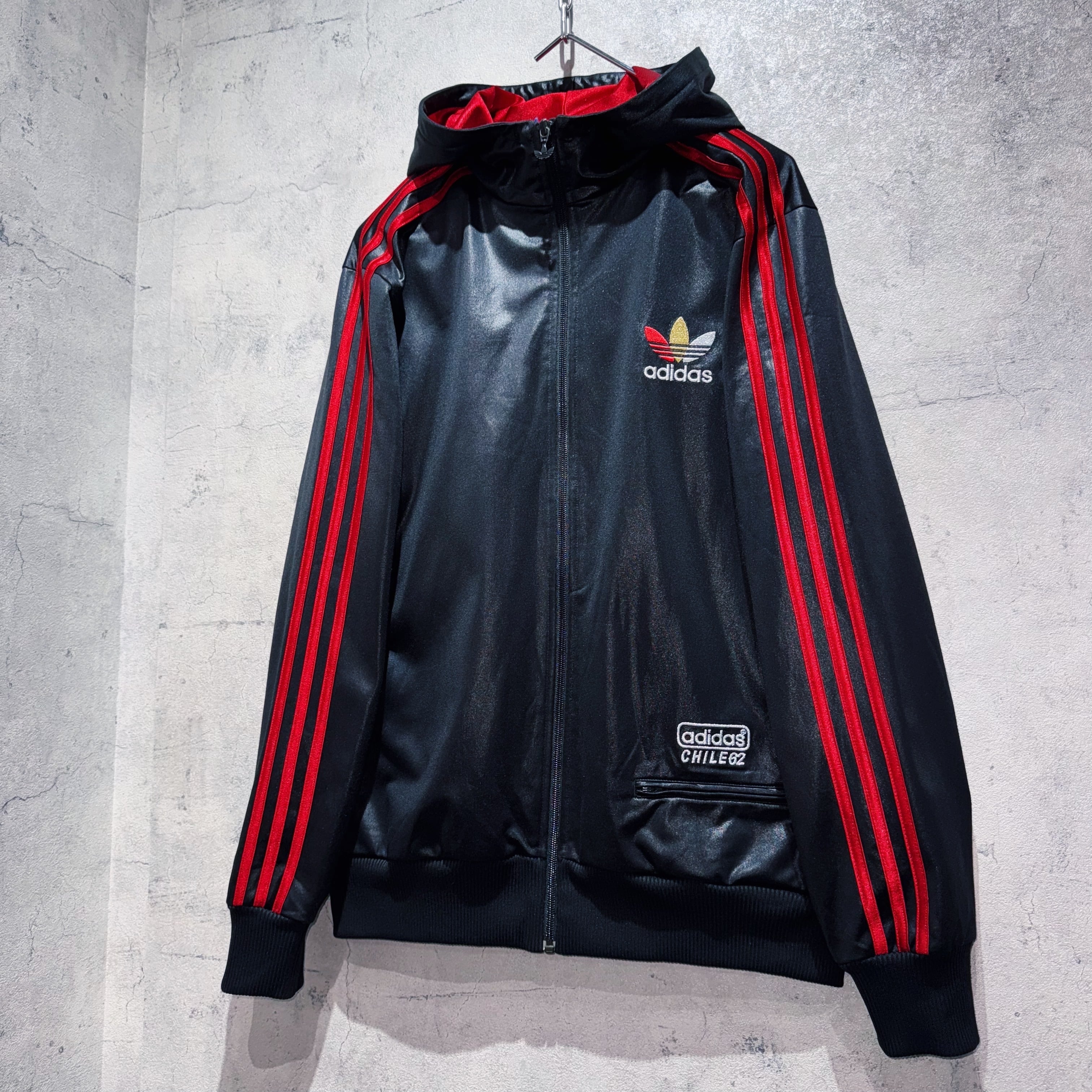 ADIDAS Originals CHILE62”Trefoil design switching color hoodie