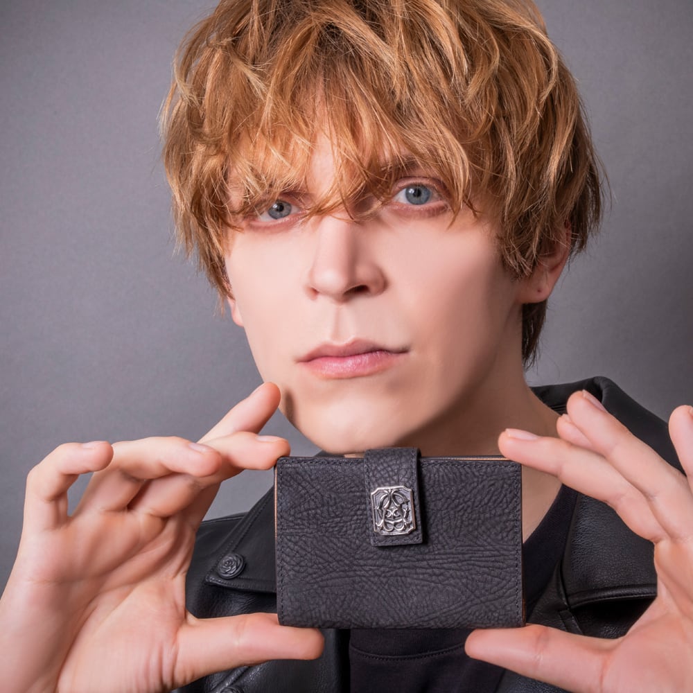 モノグラムカードケース ACLKC0012 Monogram Card Case シルバー