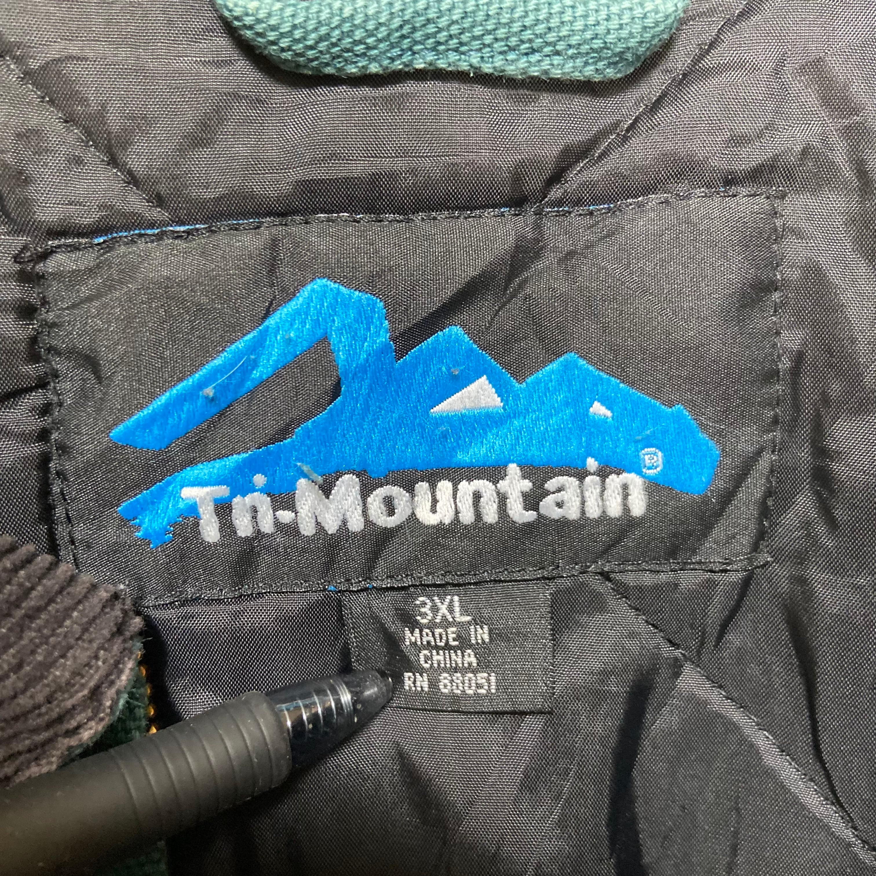 Tn Mountain ダックジャケット 3XL（2XL相当） 刺繍 キルティング 