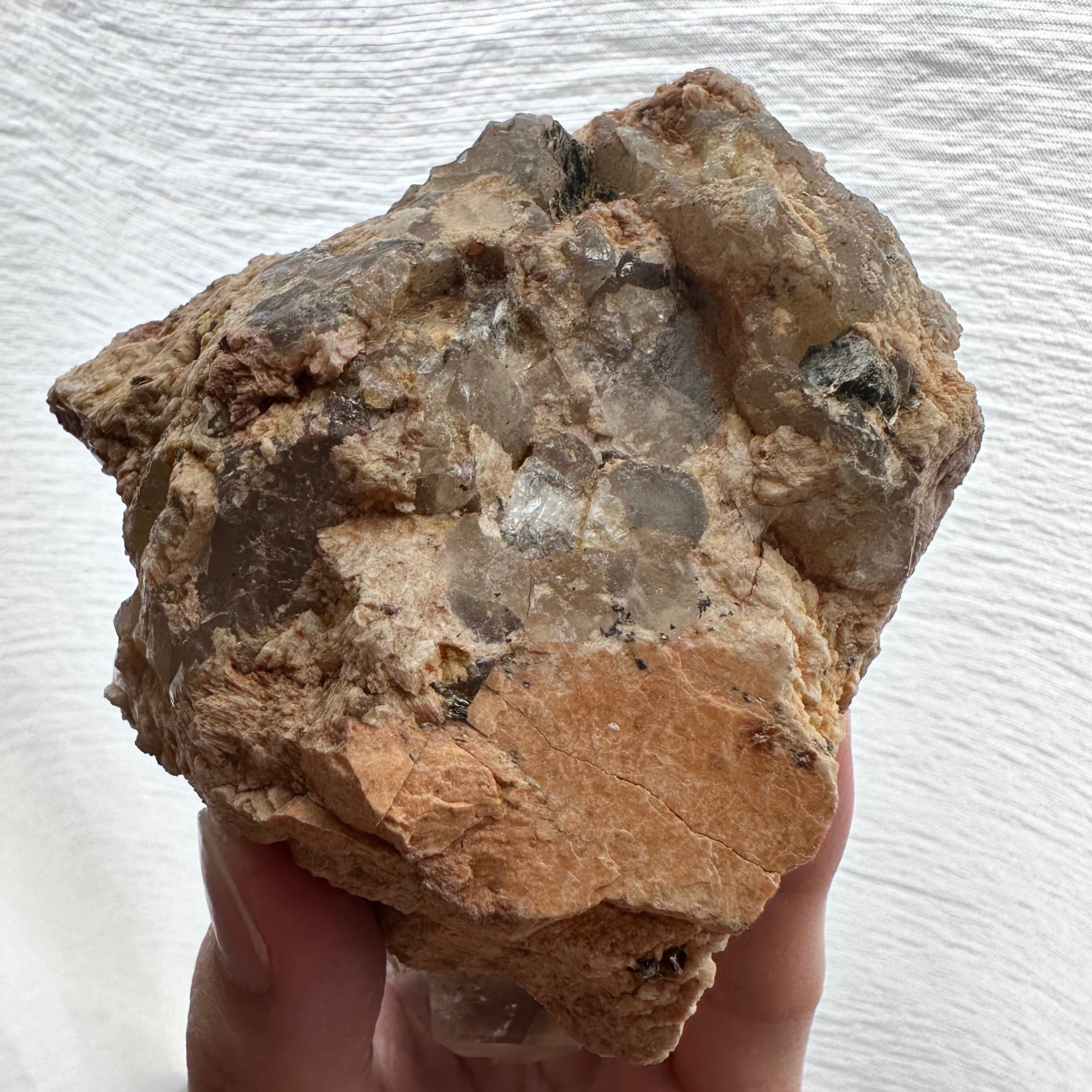 ナミビア Goboboseb山 スモーキークォーツ ナミビア Goboboseb山 スモーキークォーツ