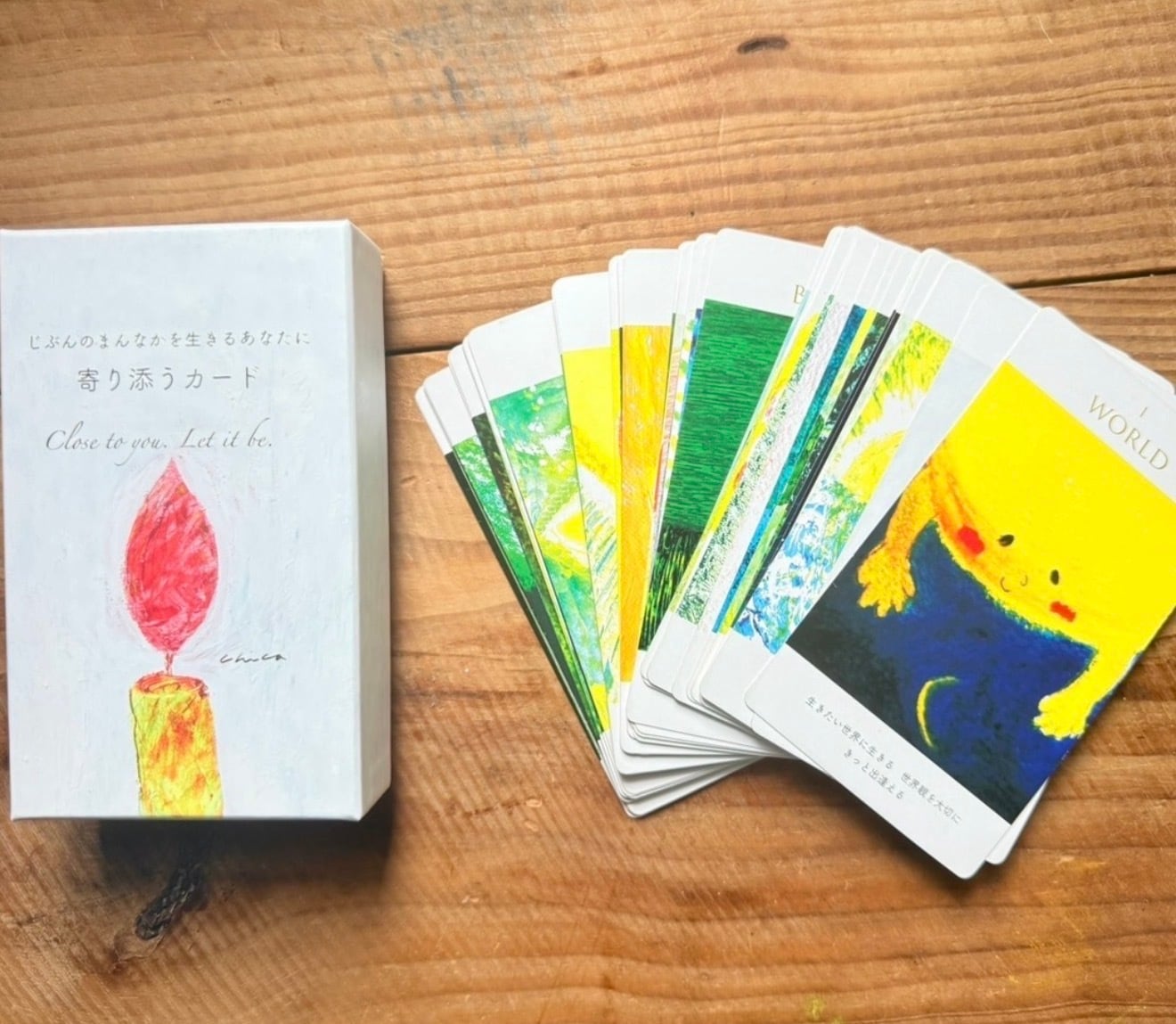 じぶんのまんなかを生きるあなたに寄り添うカード箔押しBOX -オリジナル内観ノート特典付