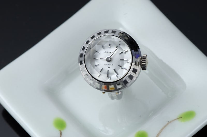 当時物 SEIKO リング 時計 デッドストック品 検 昭和レトロ セイコー