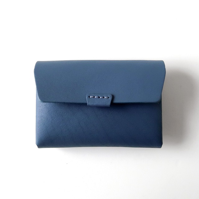 .URUKUST｜Compact Wallet -Gunjo Blue-