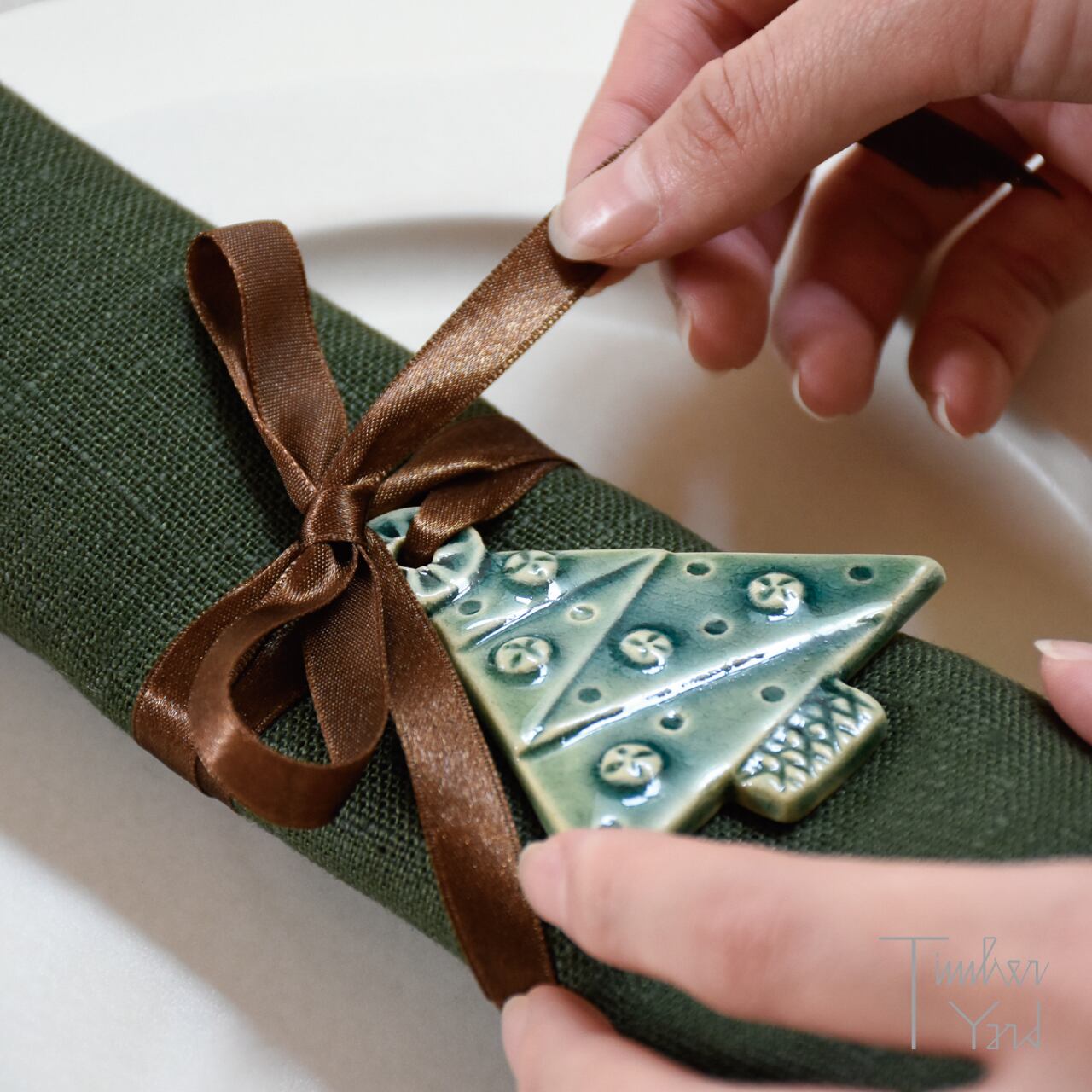 ONLINE限定】セラミック クリスマス オーナメント 4種セット / Ceramic