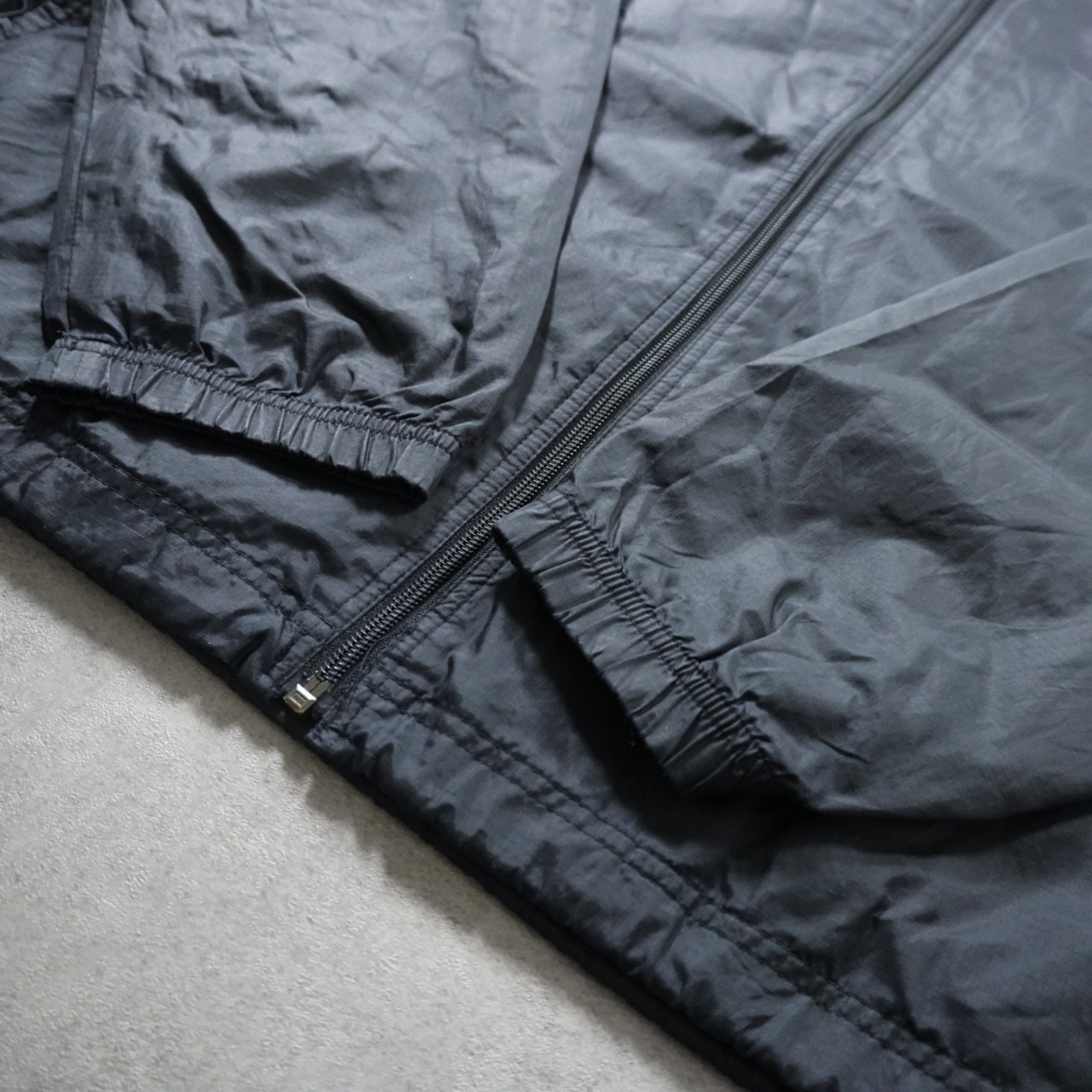 00s OLD GAP Nylon Jacket Black L 古着 - 5