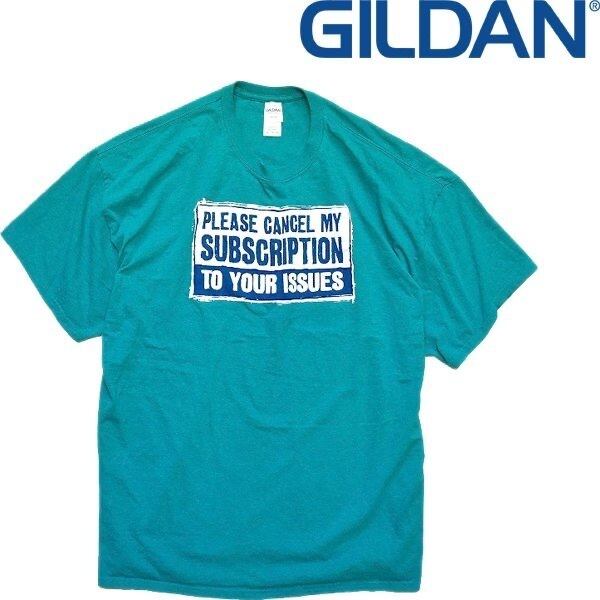 90’s Vintage GILDAN Tシャツ　グリーン　ビックサイズ　80s