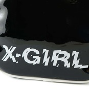 【X-girl】ENAMEL 2WAY SQUARE SHOULDER BAG