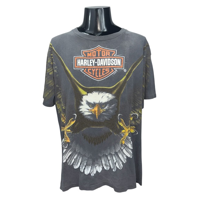 【HARLEY-DAVIDSON】ハーレーダビッドソン "EAGLE EYES" 90's Vintage Tシャツ