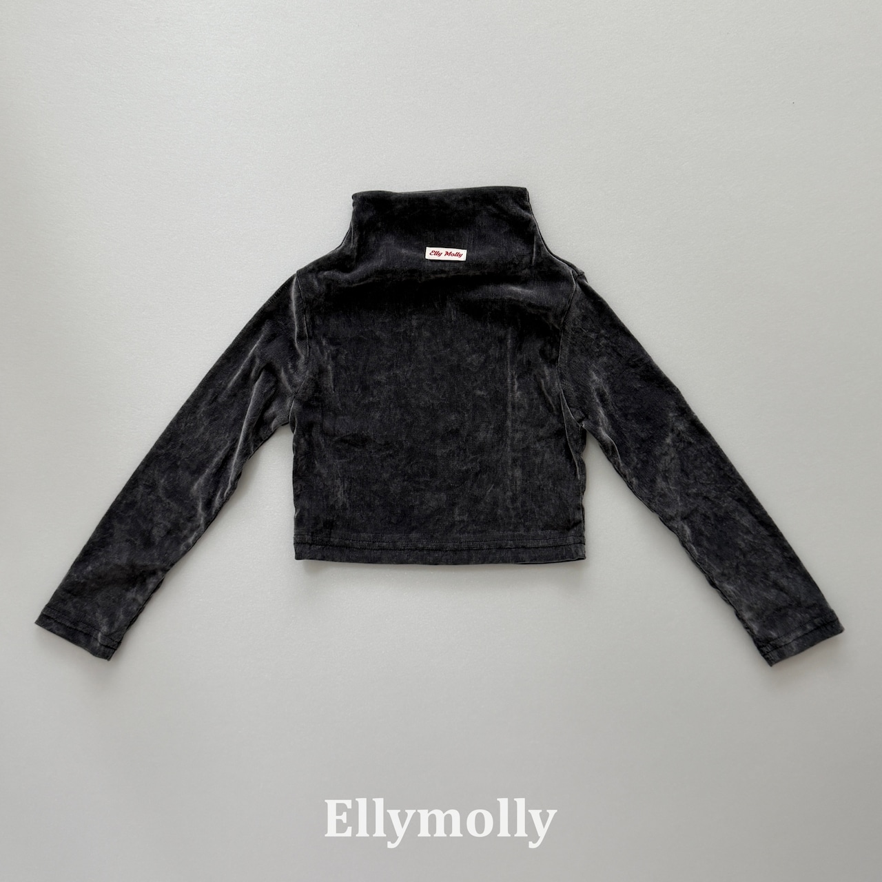 【取寄/韓国直送】Elly molly ベルベットマシューハーフフォラ｜秋服｜韓国子供服｜26/AT