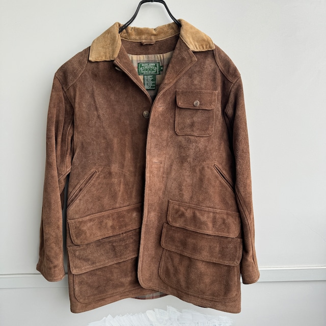 Ralph Lauren Polo Country レザーハンティングジャケット 80s レザー ヴィンテージ古着 画像4