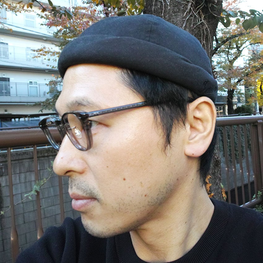 EYEVAN / WEBB NARROW / SMK スモーク・クリアグレー メガネ ボストン