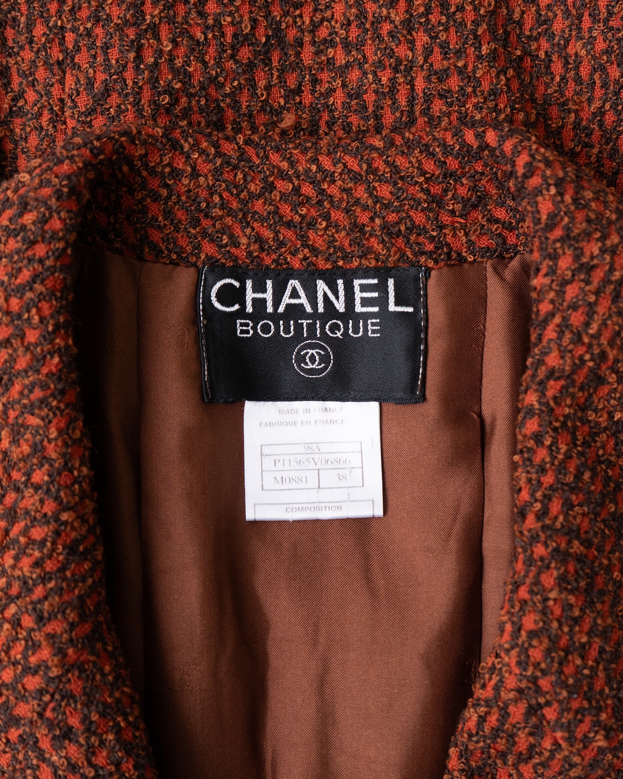 〈CHANEL〉Tweed jacket P11565V06866