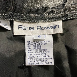 old paisley pattern metallic gray jacquard pants