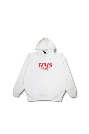 HMS unity hoodie（white）