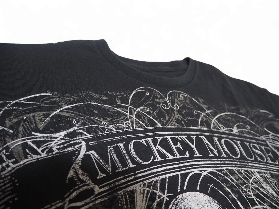 mickey mouse monochrome printed S/S Tee | Pay ID