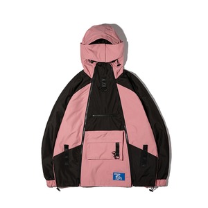 SALE 送料無料【HIPANDA ハイパンダ】メンズ アノラック ブルゾン MEN'S FIFTH ELEMENT BICOLOR ANORAK /  BLUE・PINK