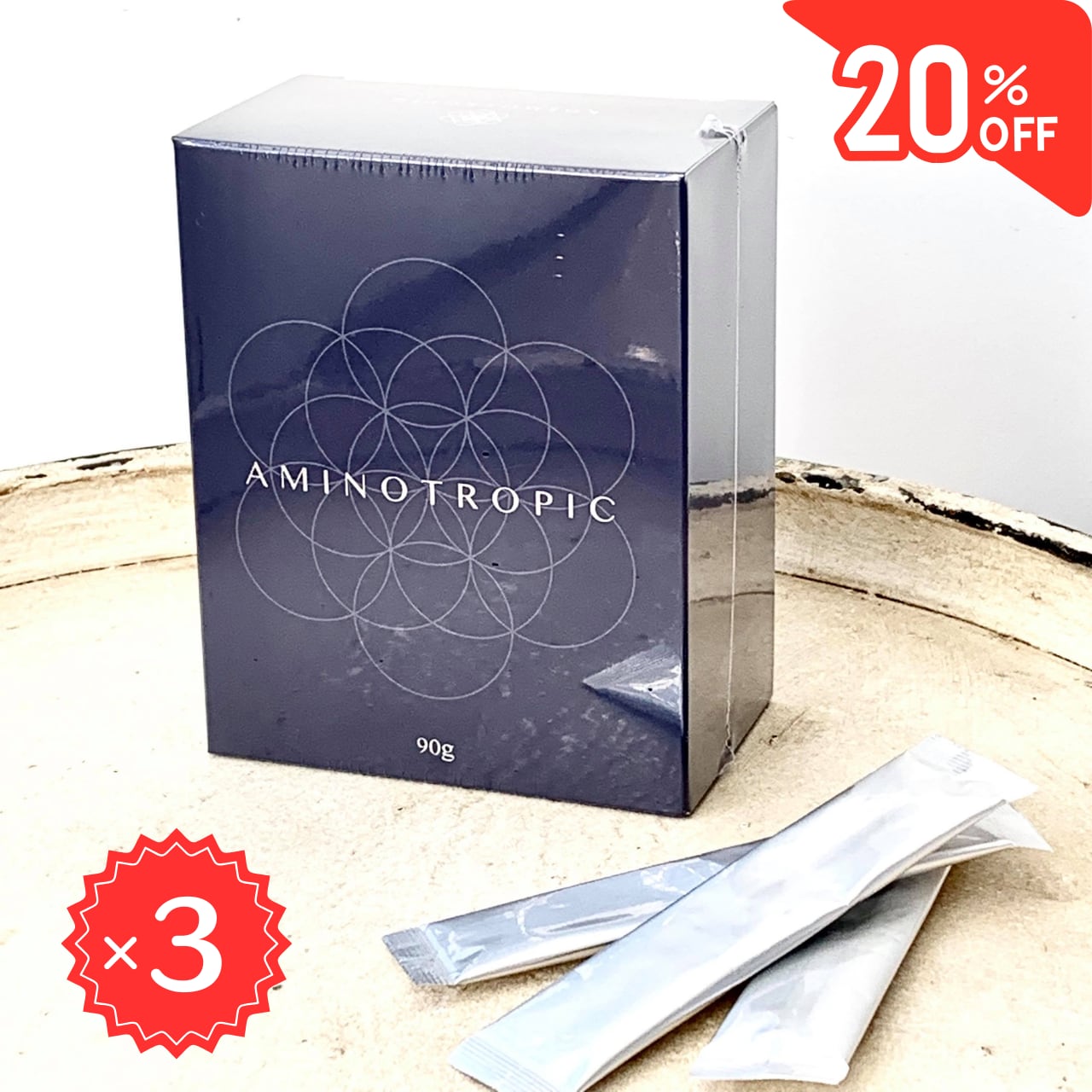 AminoTropic（コラーゲンサポート） 3箱セット