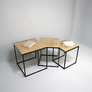 Square stacking table