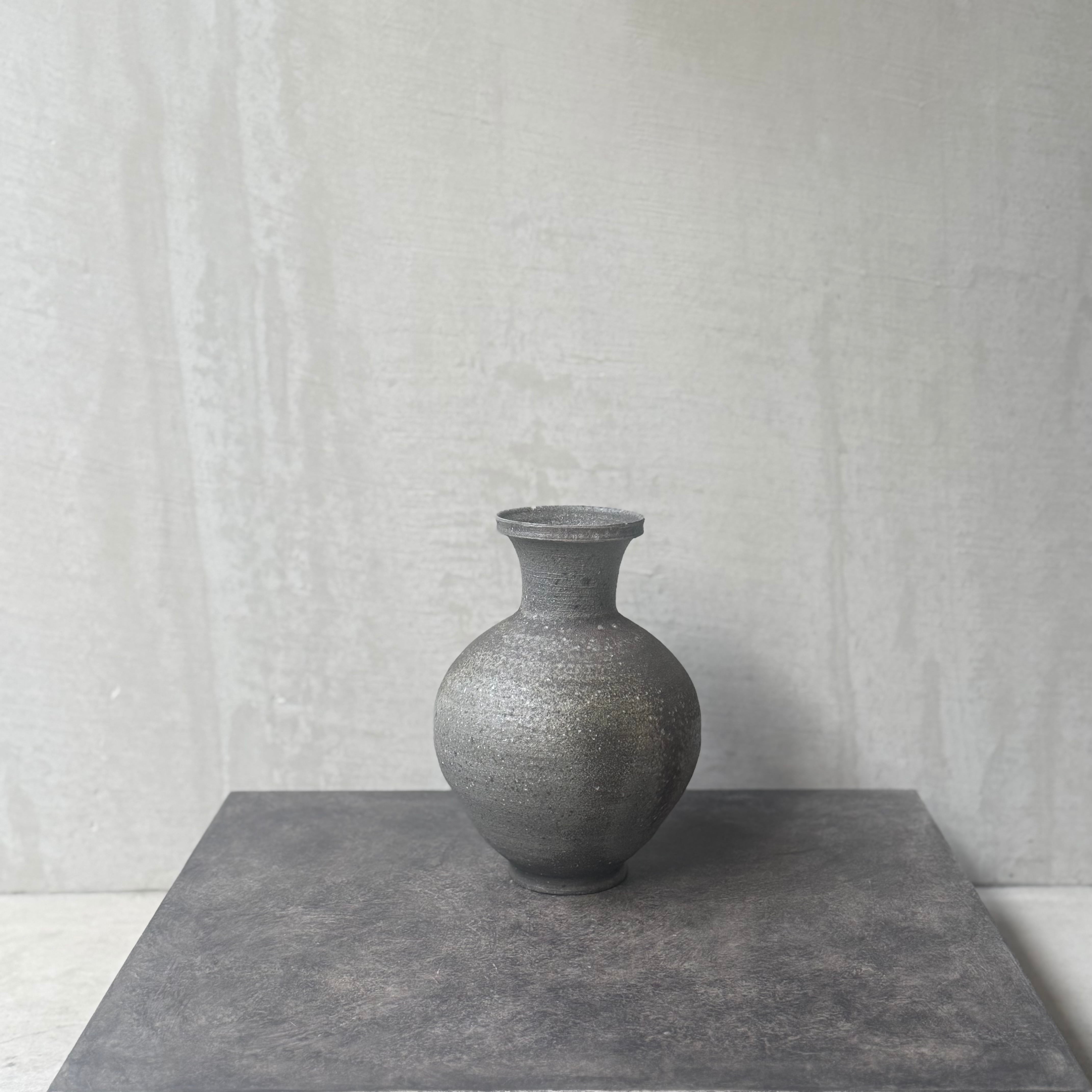 清水善行 須恵長頸壺 | gallery 一白