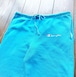 90s  Champion Reverse Weave Pants Made in USA / Color Turquoise / Size SMALL