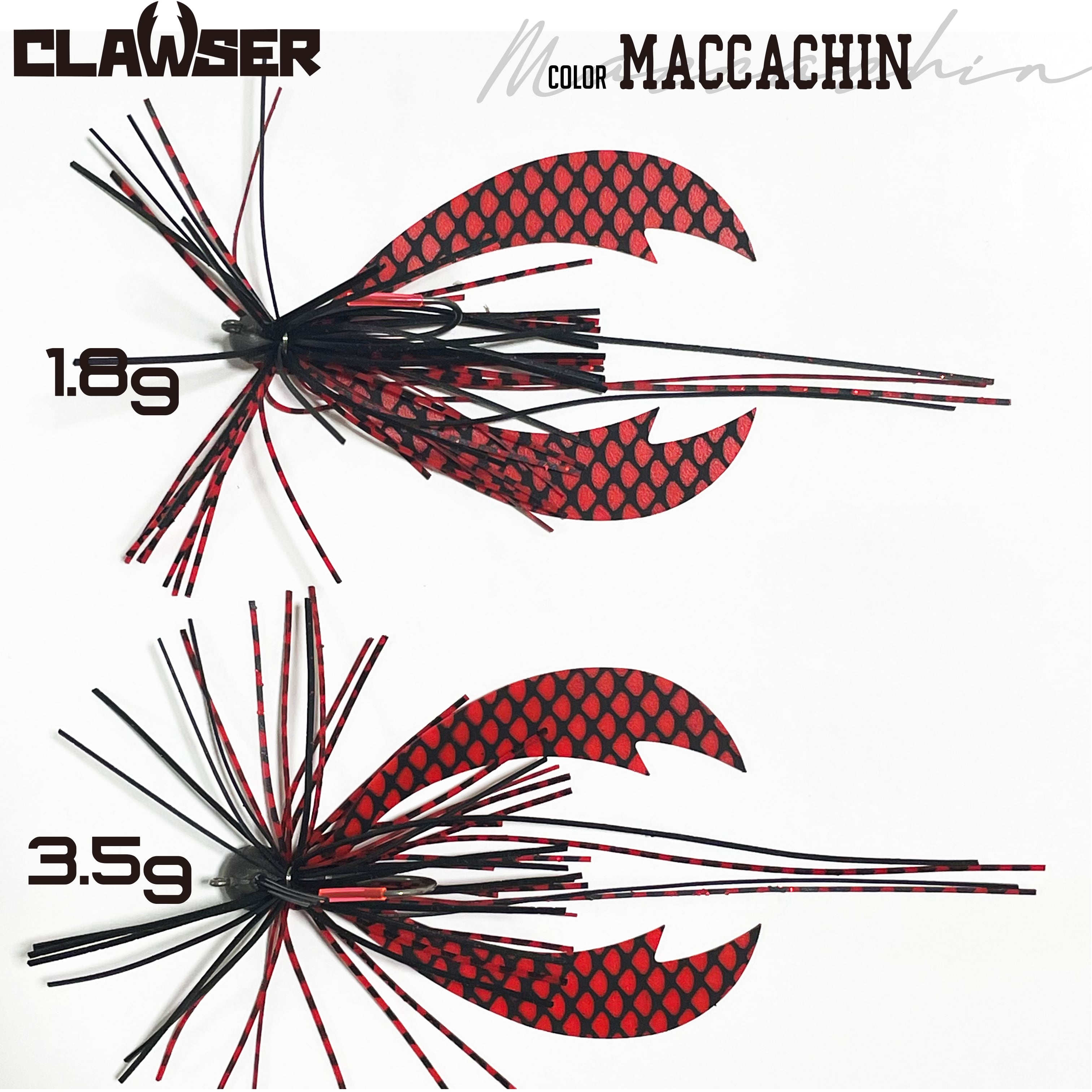CRAWSER スモールラバージグ 1.8g (1/16oz) 4カラー | MARSHALL