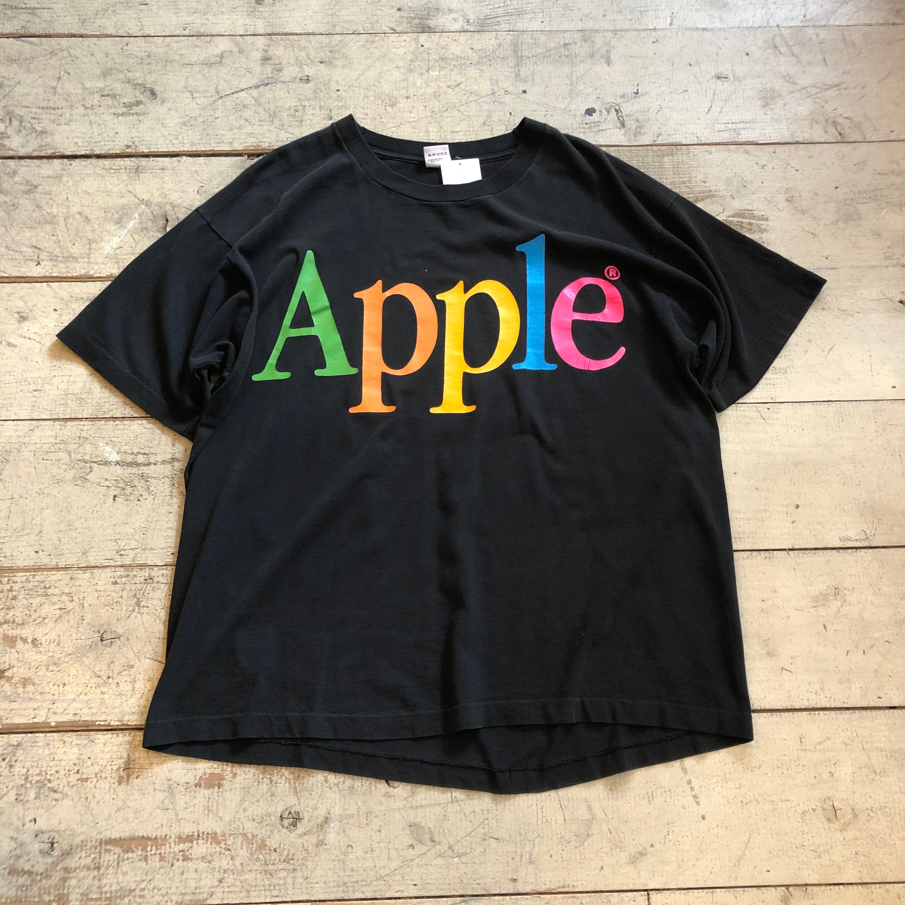 90s Apple logo T-shirt | What’z up powered by BASE