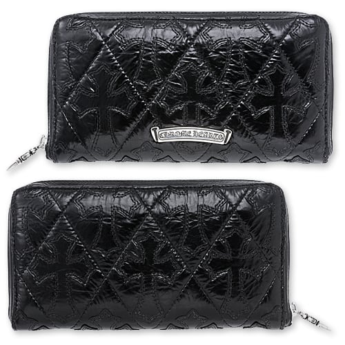 CHROME HEARTS クロムハーツ Wallet ウォレット 財布 レザー】REC F