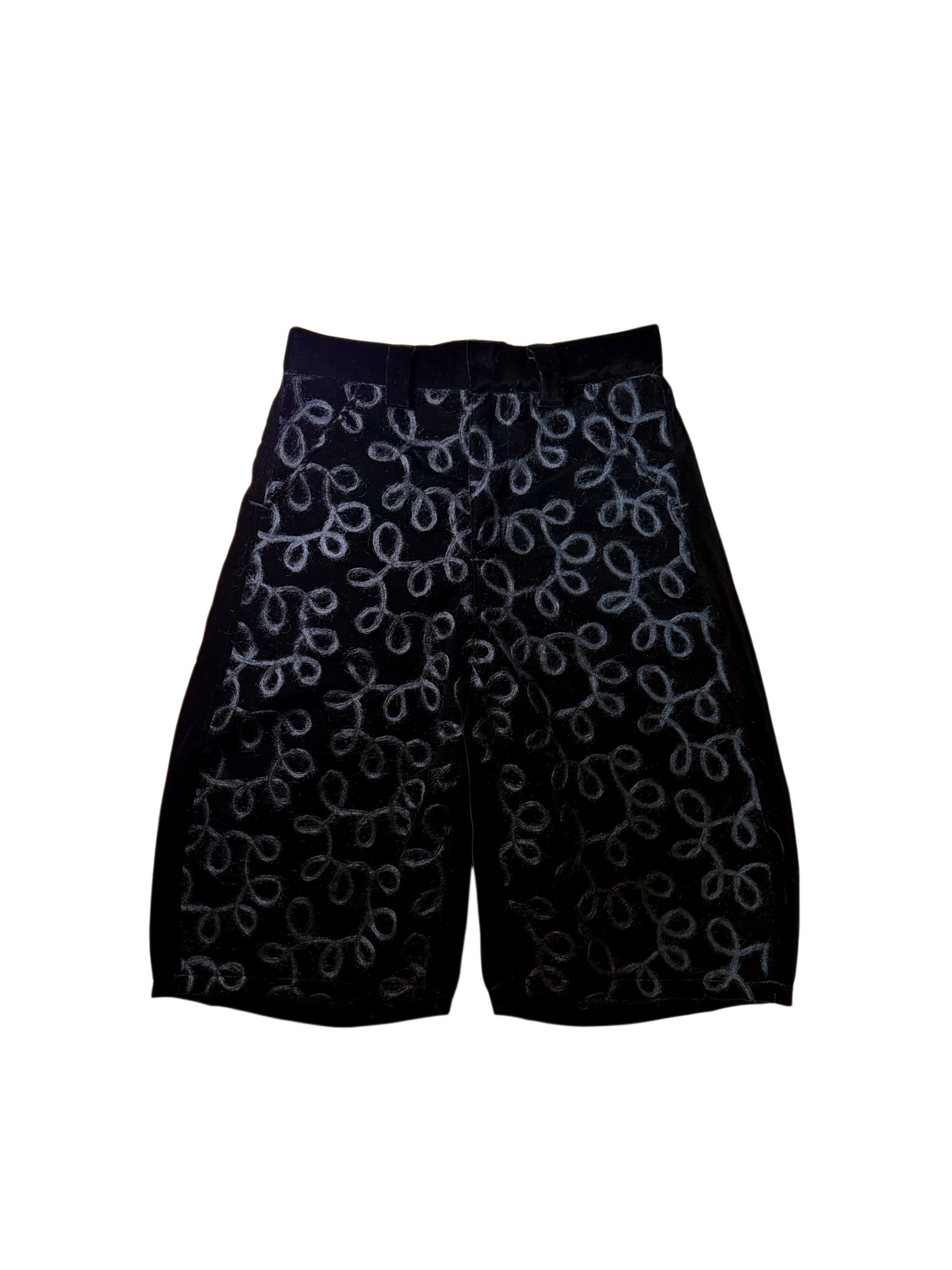 Gain tip design レオパード ベロアショーツ L Bottom | Gain Tip Design