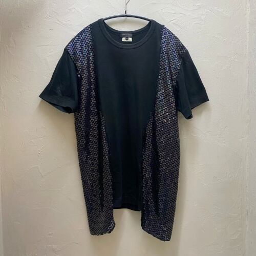 COMME des GARCONS HOMME PLUS　コムデギャルソンオムプリュス　スパンコールTシャツ　SIZE M　【代官山09】 |  ブランド古着Brooch powered by BASE