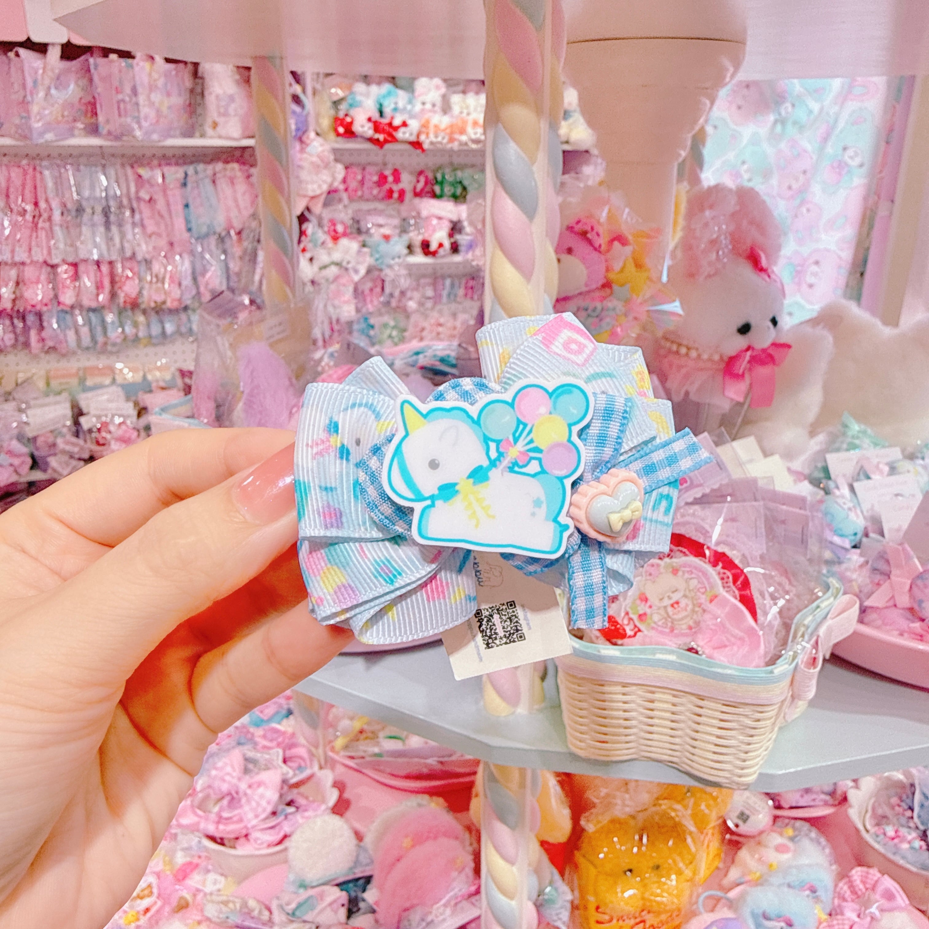 【S5】6-45オリジナル15cmヘアクリップ