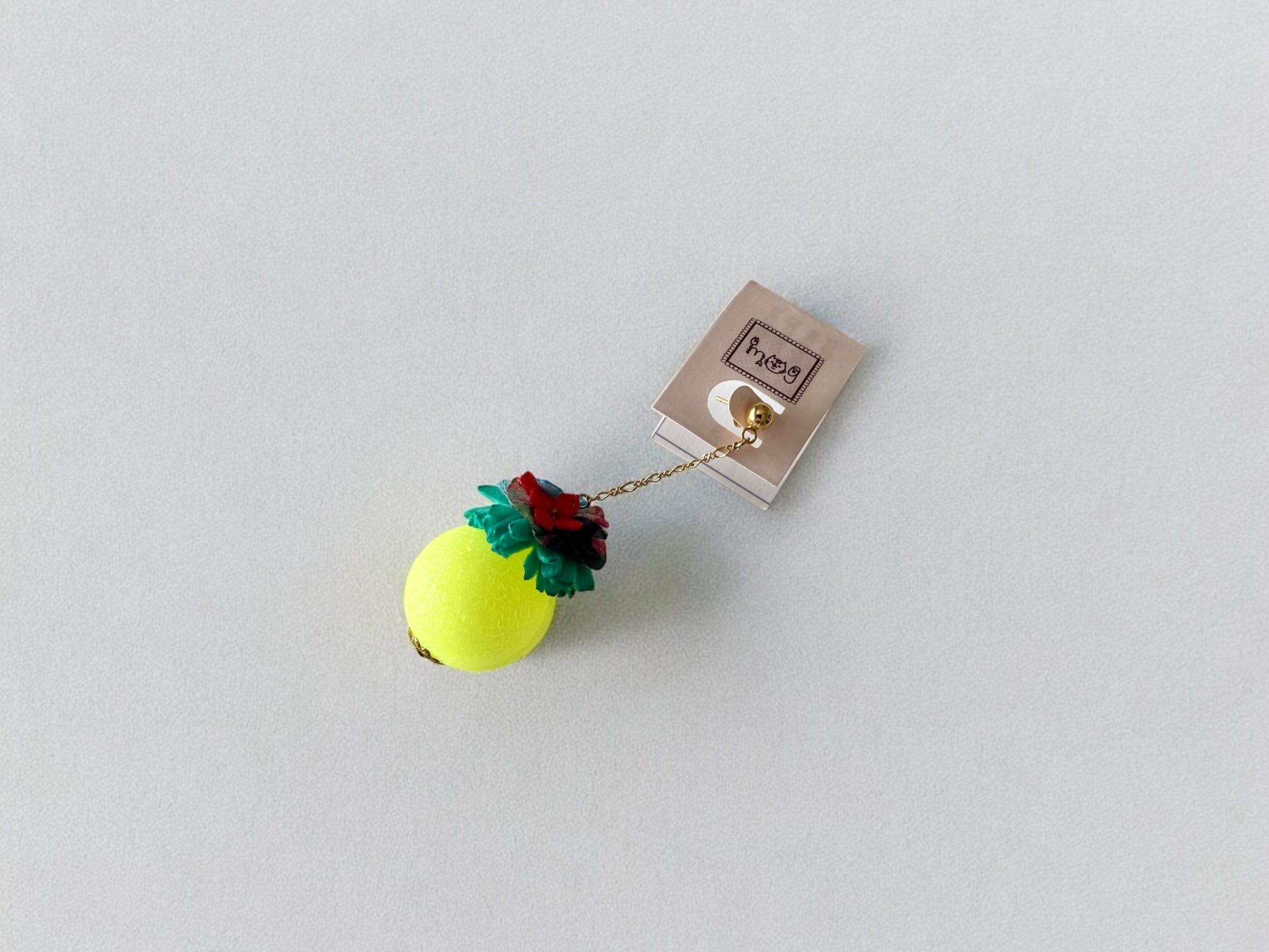 チクチクナール洋品店 ぼんぼりんちゃん ピアス