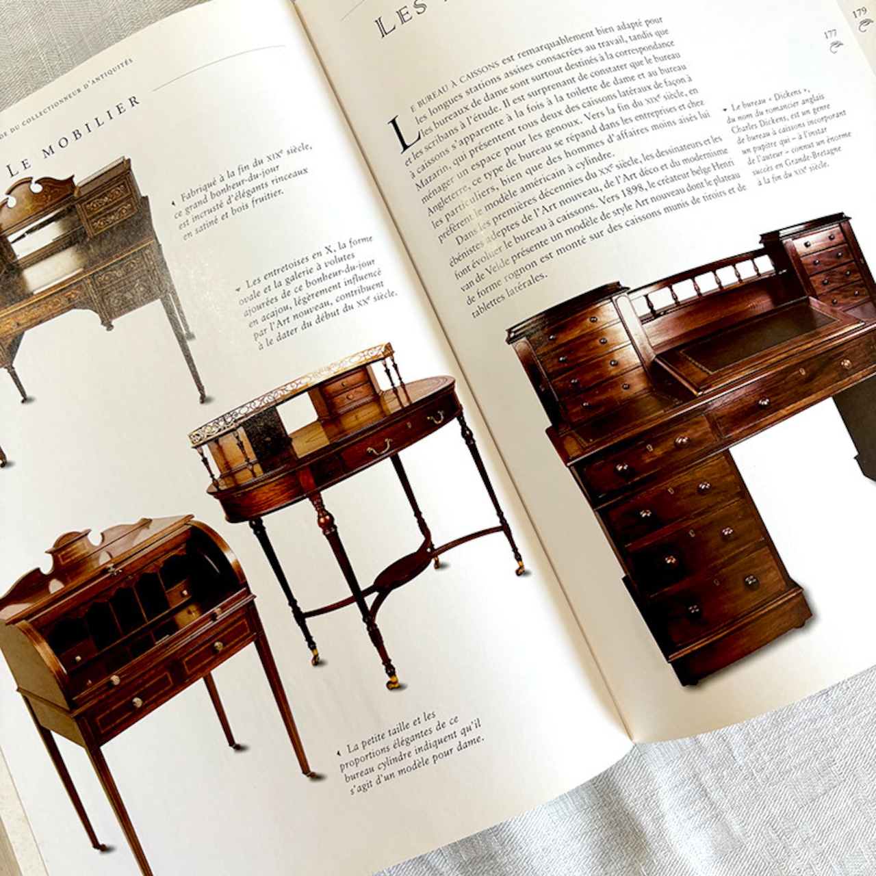 LES ANTIQUITES　アンティークの指南書　カラー写真豊富 12PSdz25