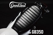 GOODSEAT "SLENDER" TUCKROLL (BLACK) for GB350