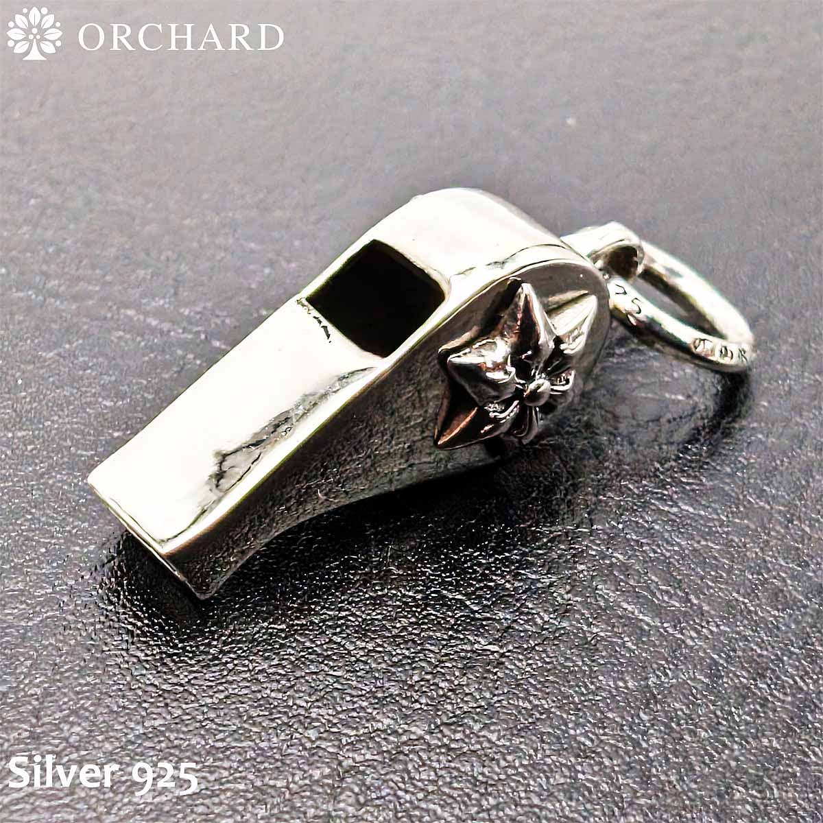 シルバー925 スターホイッスルデザイン ペンダント メンズ レディース ユニークジュエリー