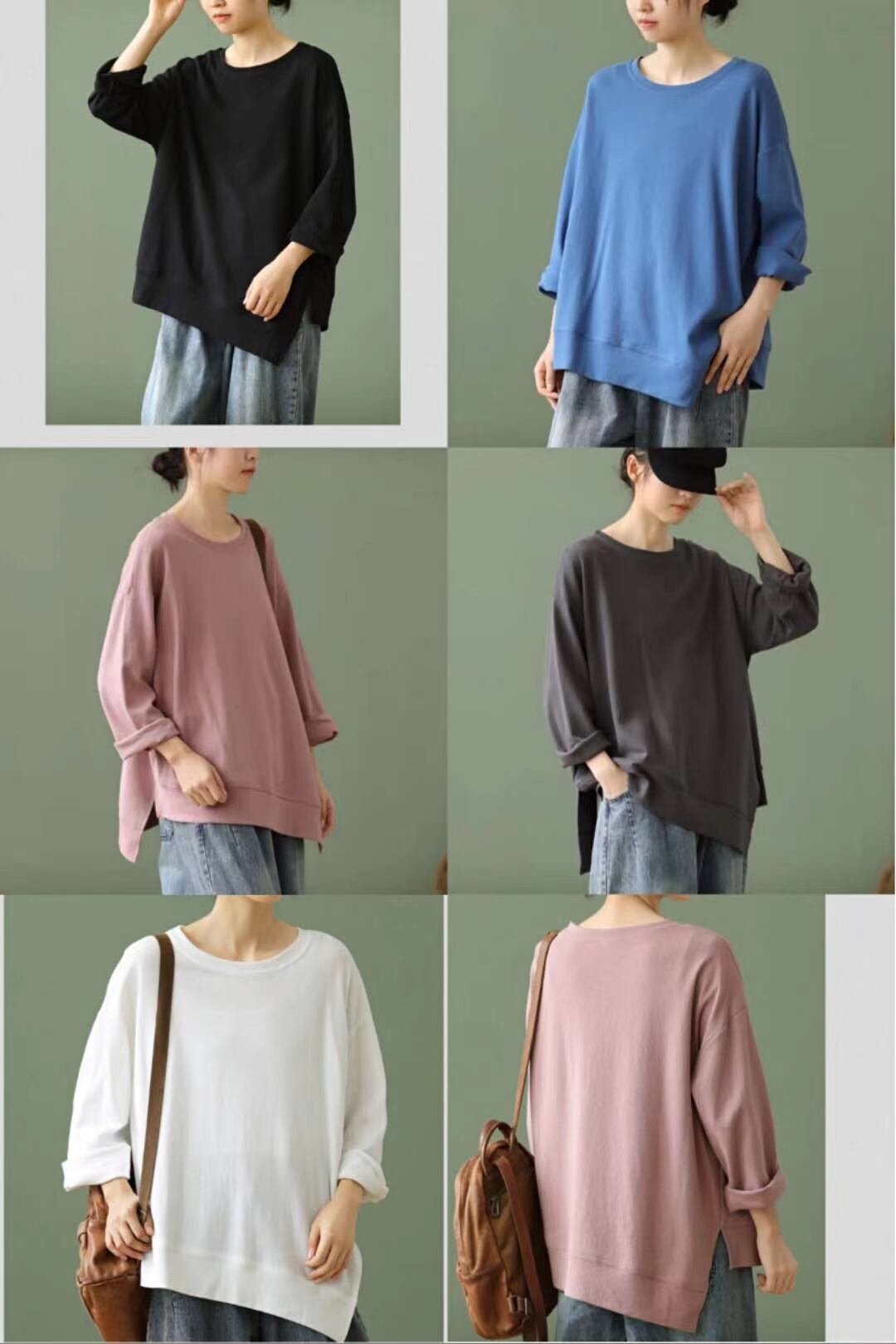 アシメヘムラインカットソー   AJ−3365-6533