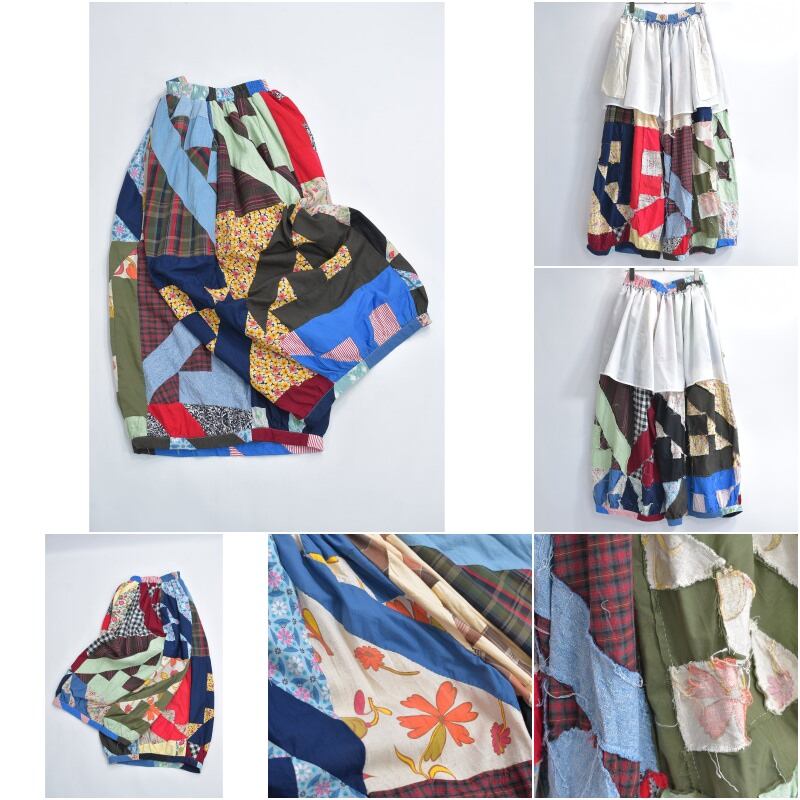 Remake リメイク ハンドメイド パッチワークキルトトップ デザイン
